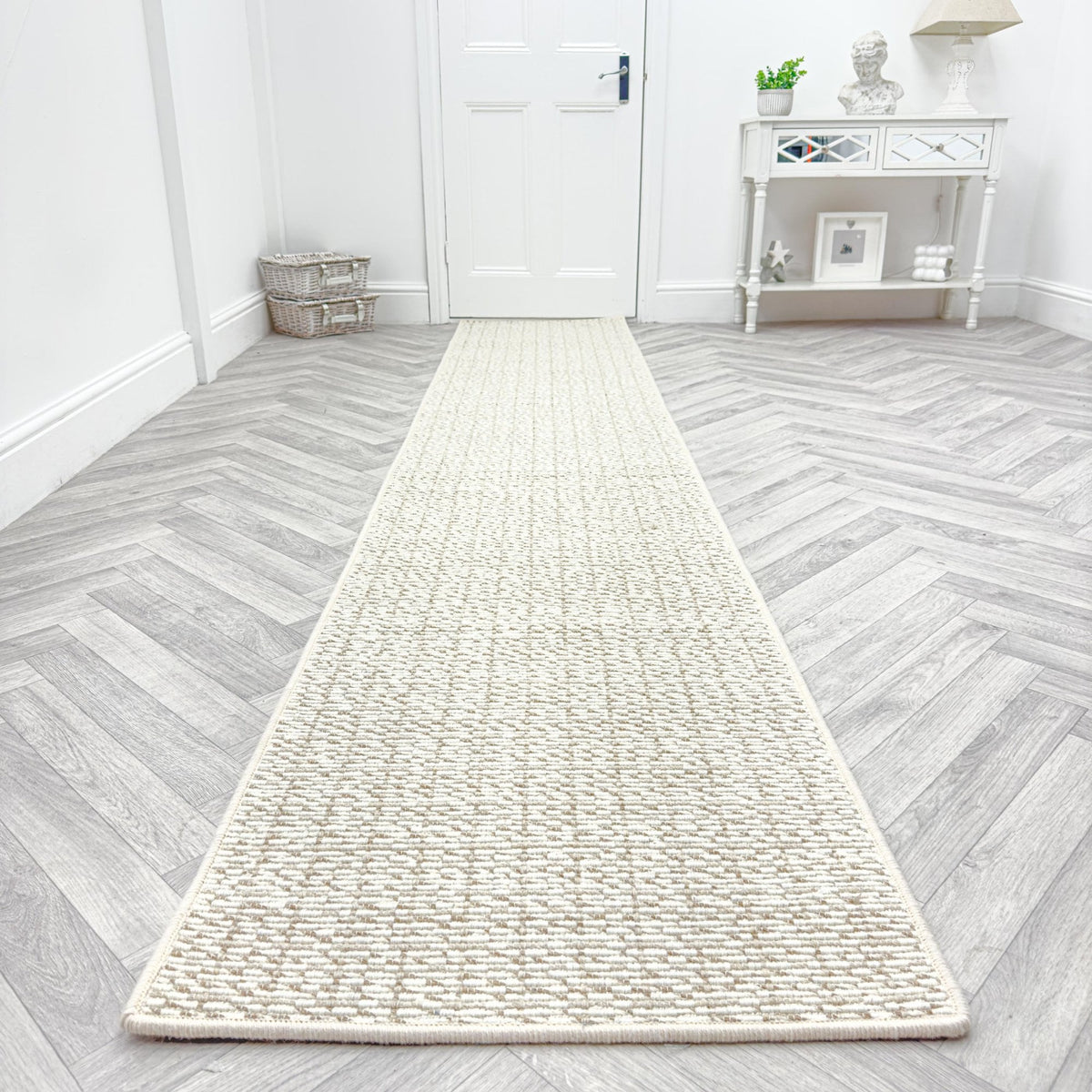 Madin Cream Rug Runner