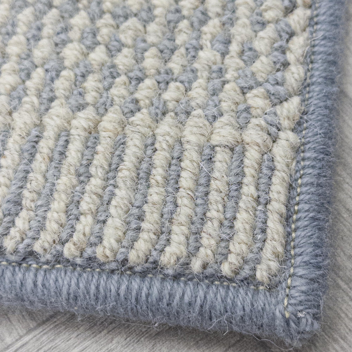 Shazia Stripe Winter Mint Custom Rug