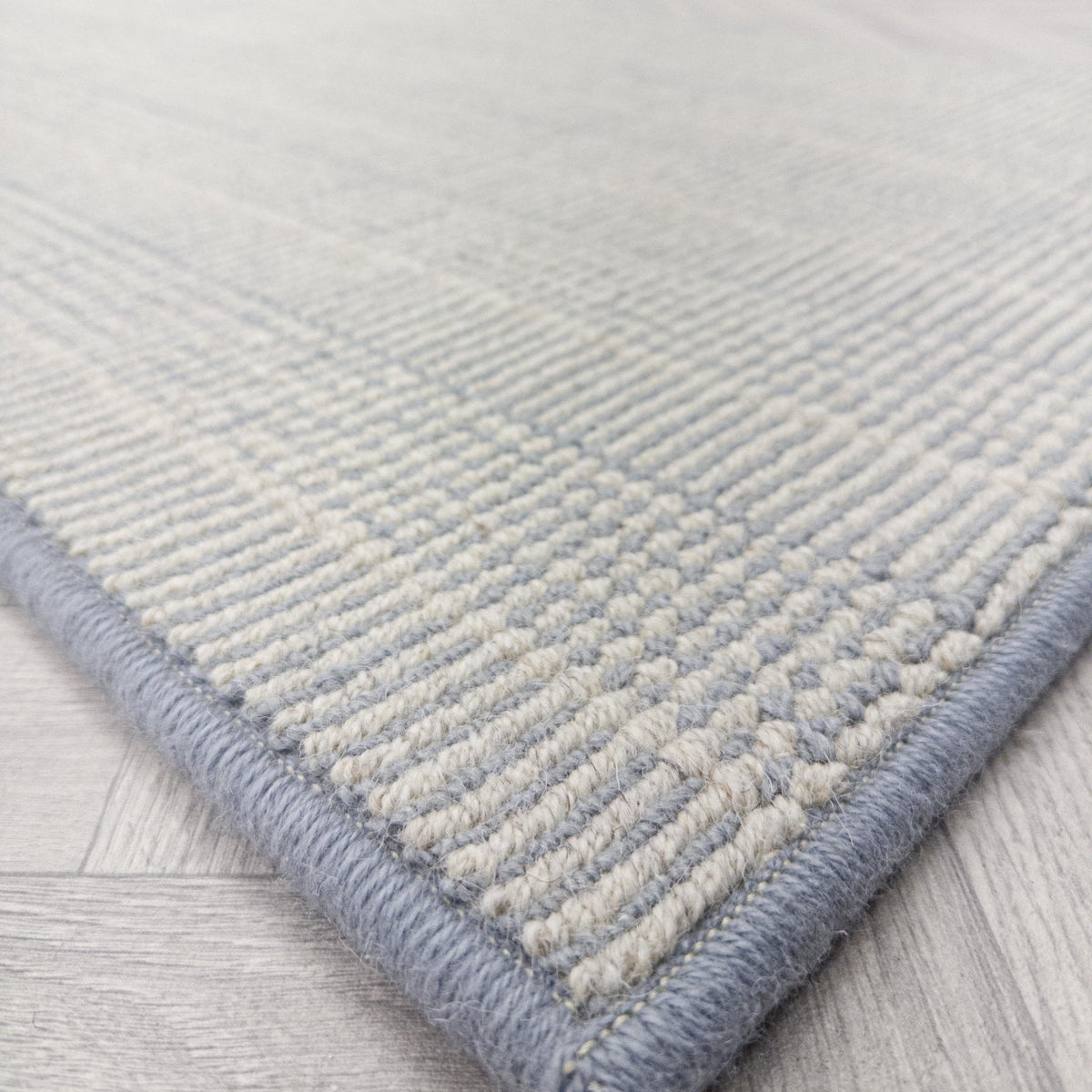 Shazia Stripe Winter Mint Custom Rug