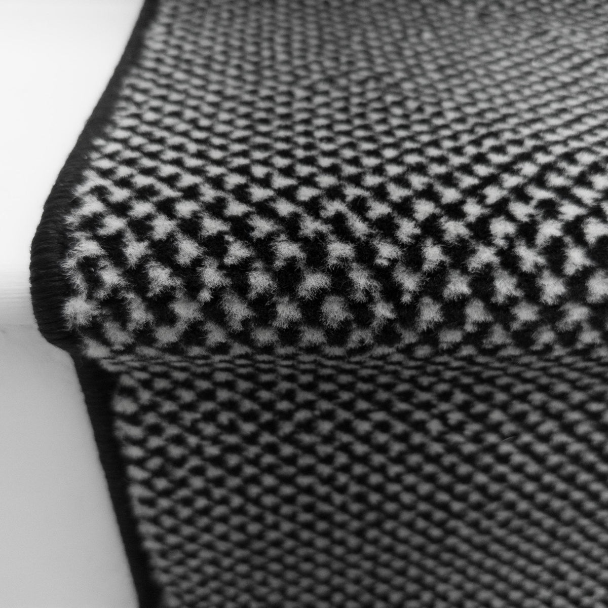 Hazy Noir Tapis d’escalier