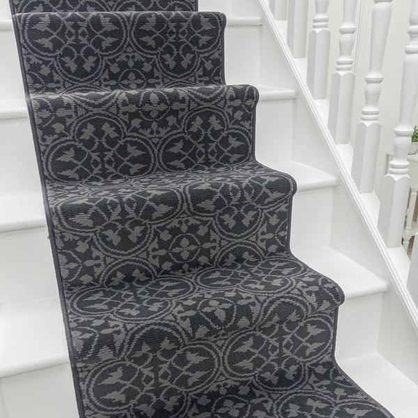 Mosaic Grey Stair Runner