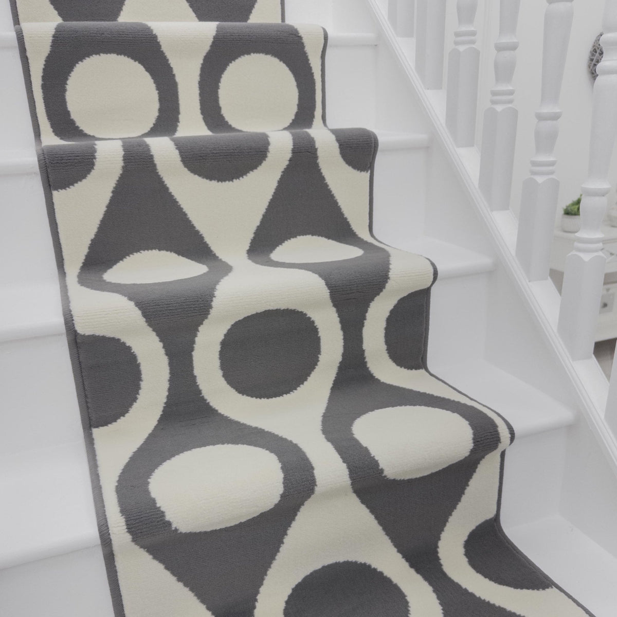 Pop Cream Stair Runner
