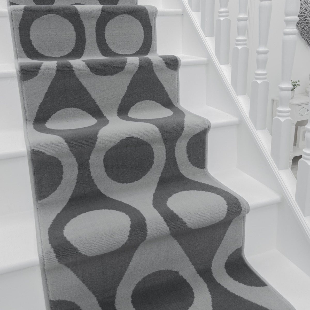 Pop Gray Stair Runner