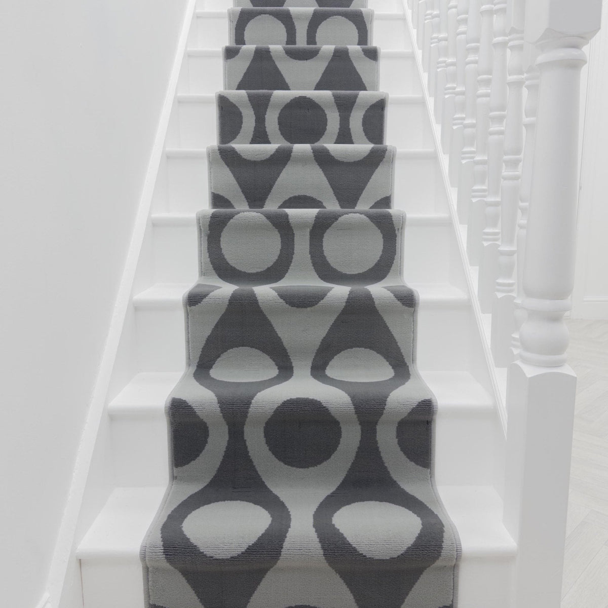 Pop Gray Stair Runner