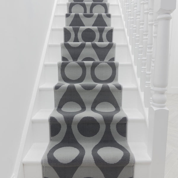 Pop Gray Stair Runner