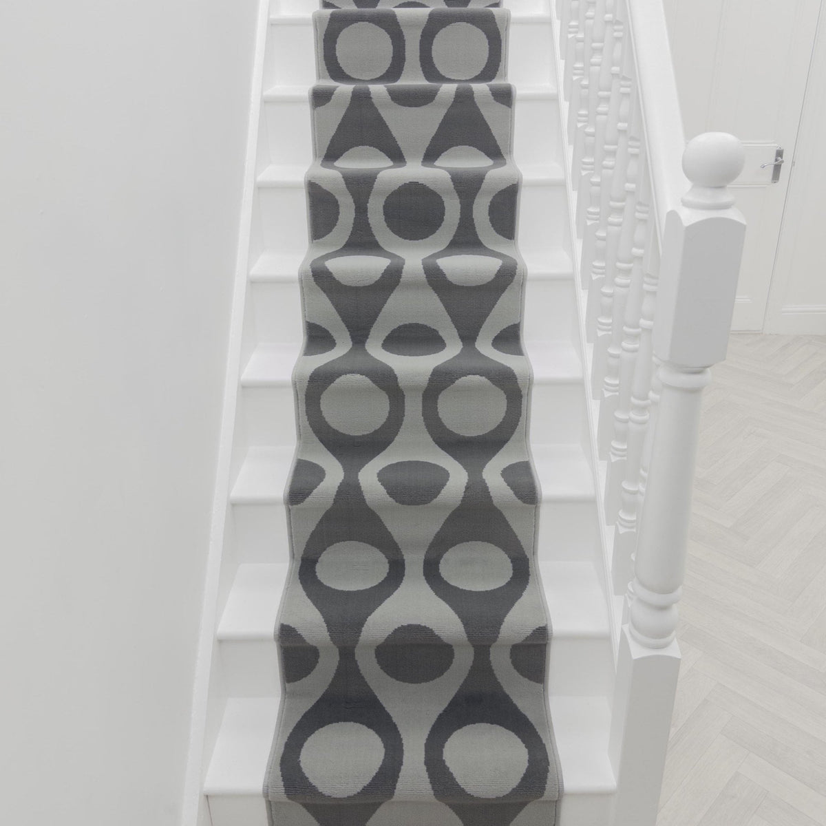 Pop Gray Stair Runner