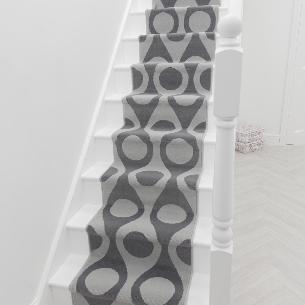 Pop Gray Stair Runner