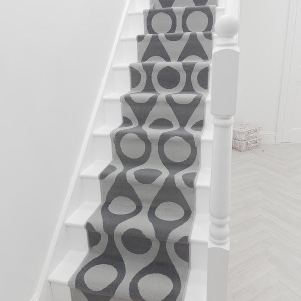 Pop Gray Stair Runner