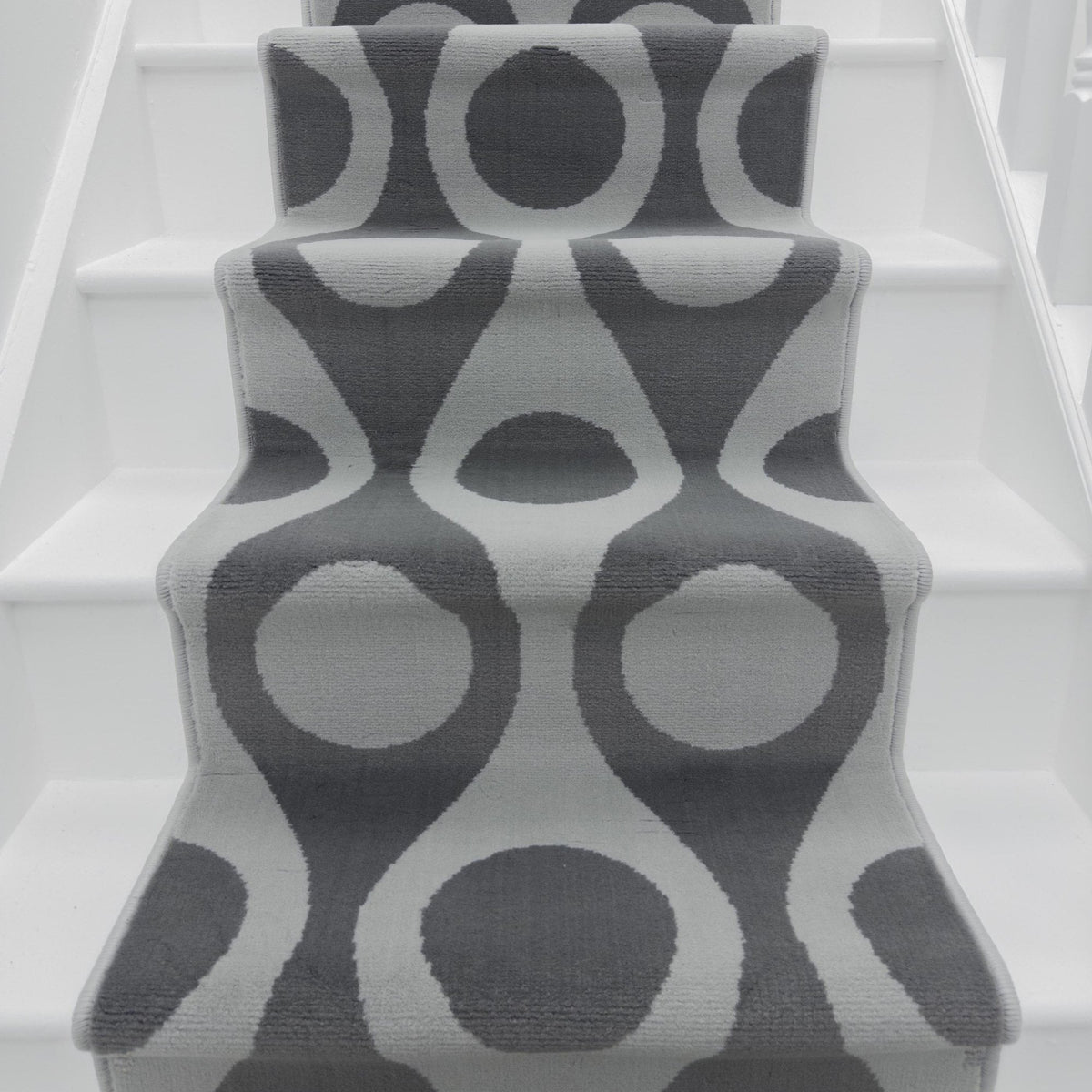 Pop Gray Stair Runner