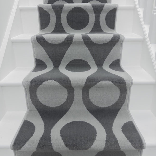 Pop Gray Stair Runner