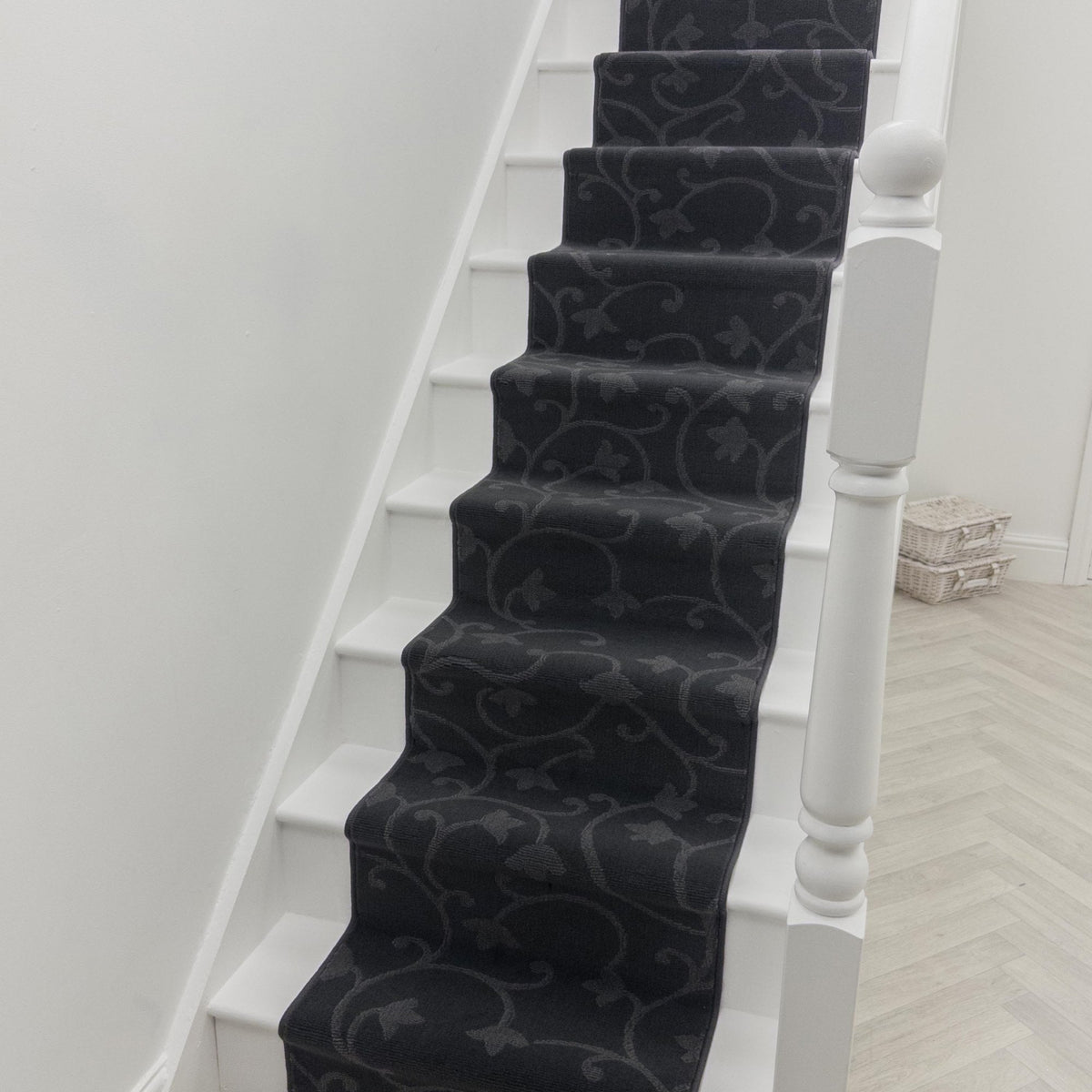 Vines Gris Tapis d’escalier