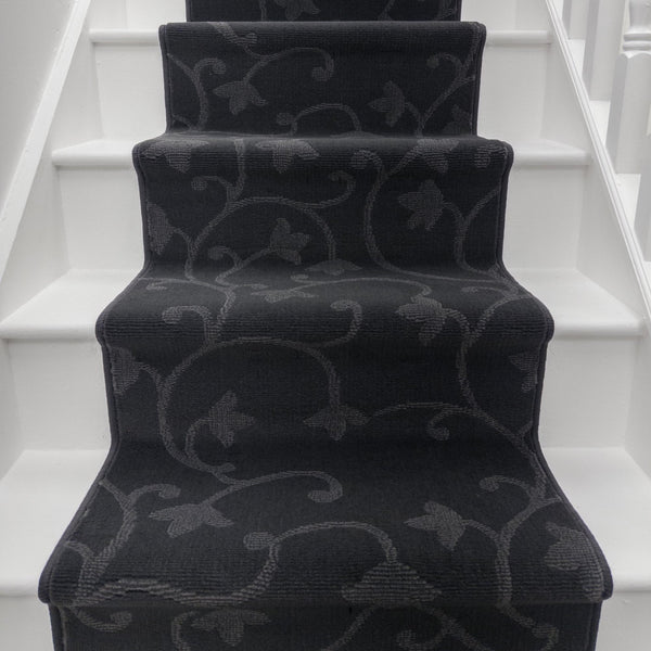 Vines Gris Tapis d’escalier