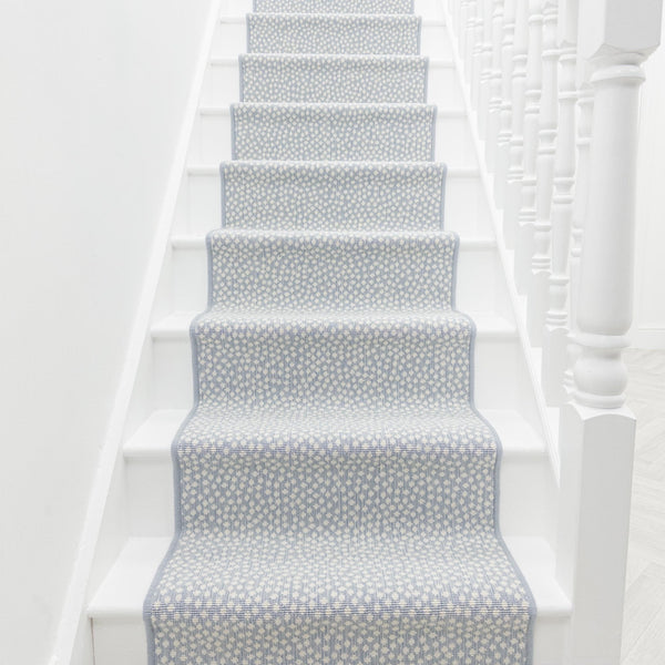 Maddox Cheetah Sky Stair Runner