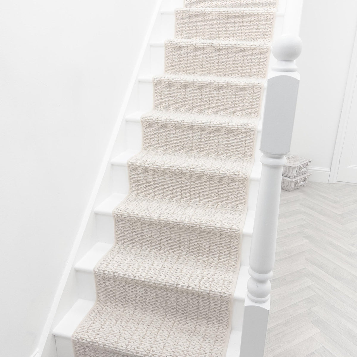 Madin Cream Stair Runner