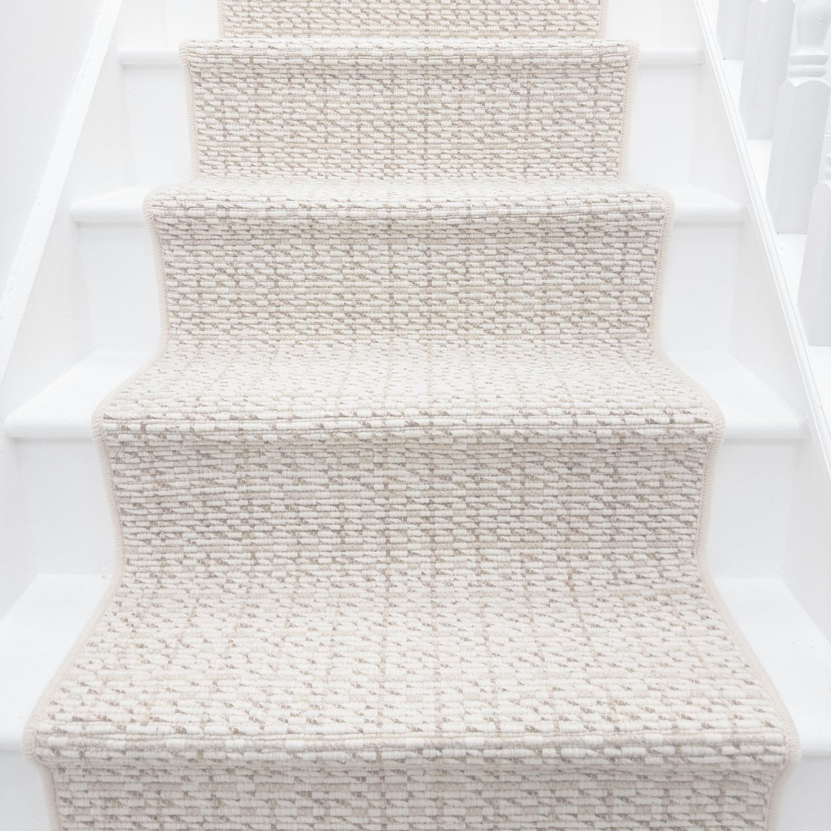 Madin Cream Stair Runner