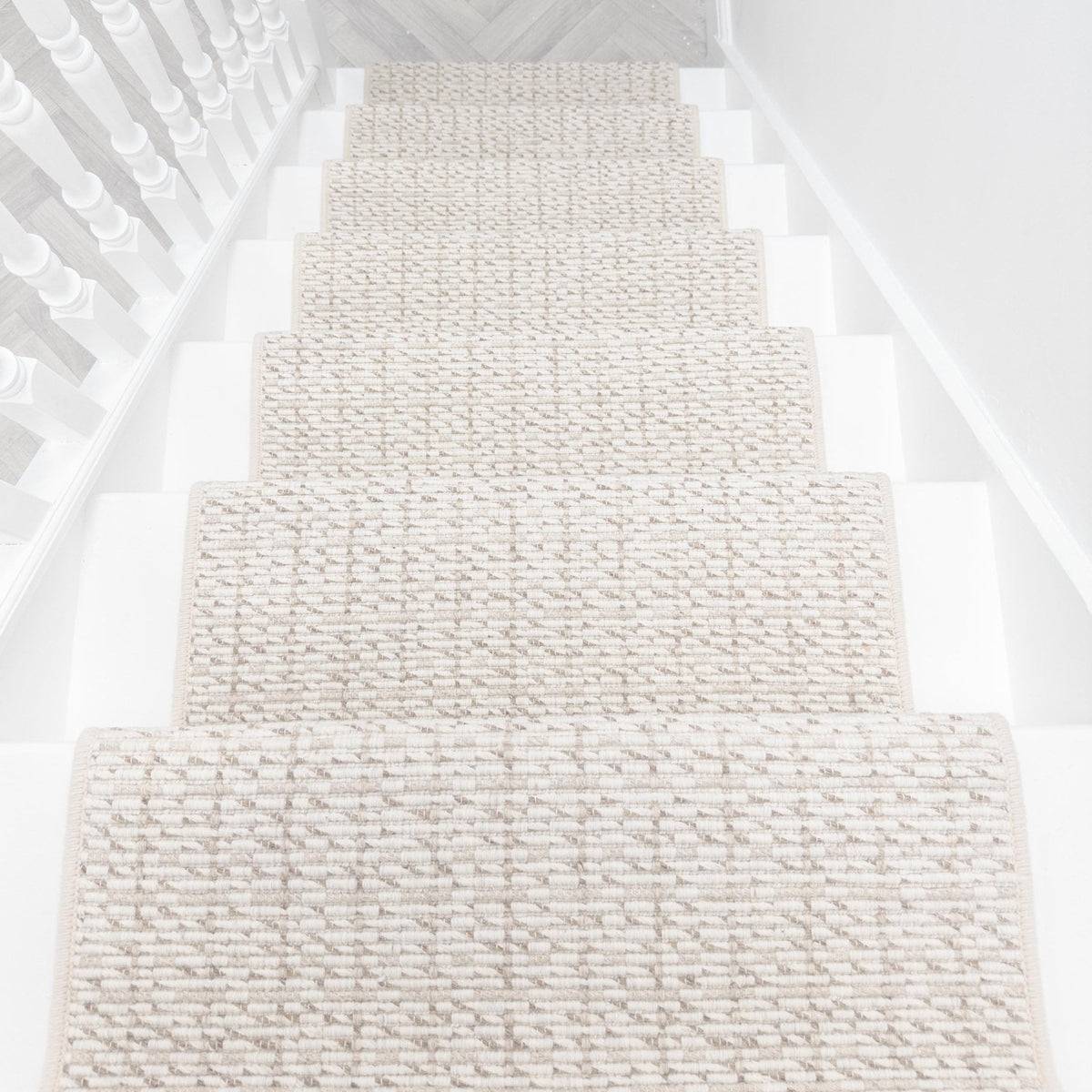Madin Cream Stair Runner