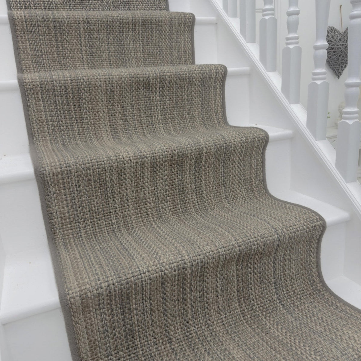 Cable Beach Taupe Stair Runner