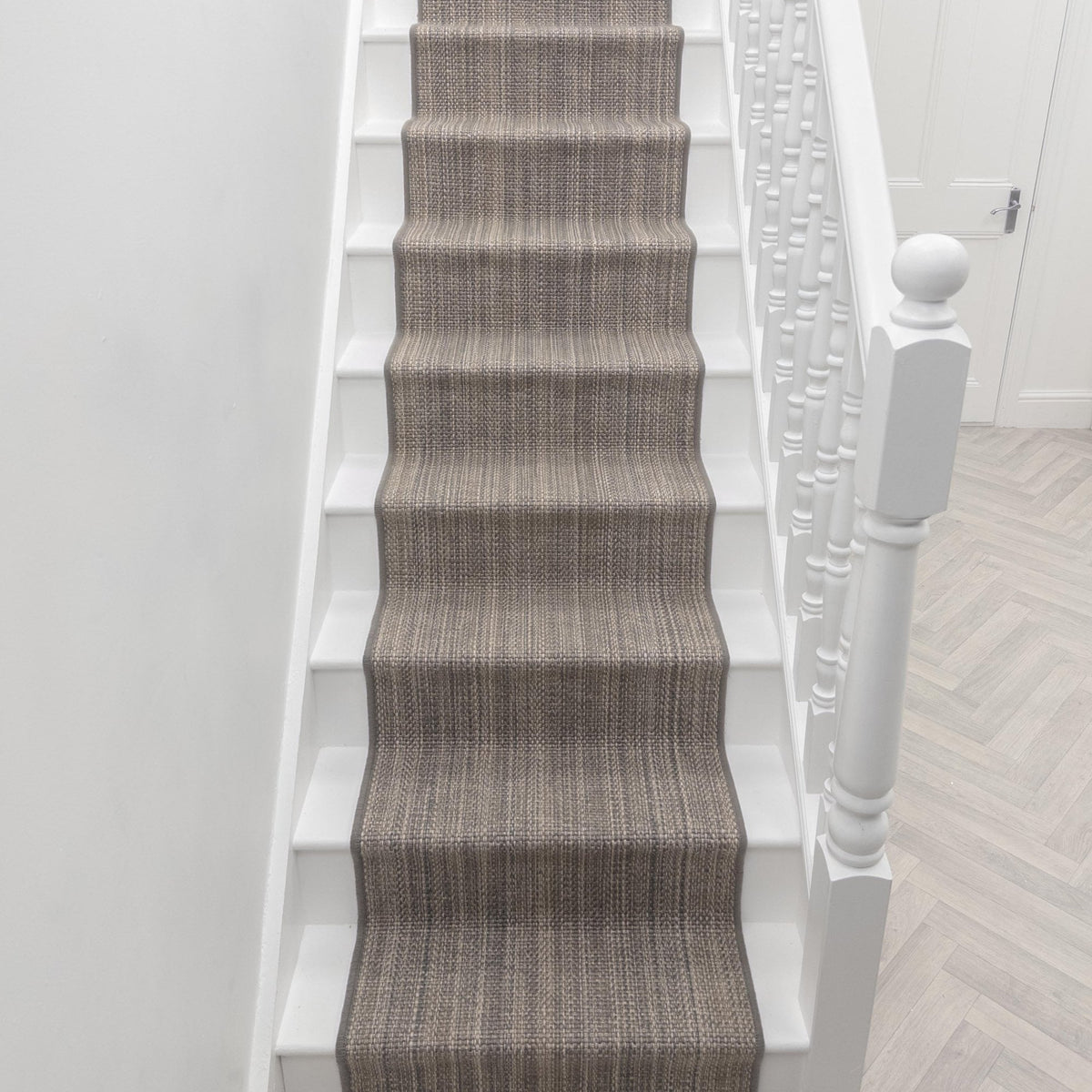 Cable Beach Taupe Stair Runner