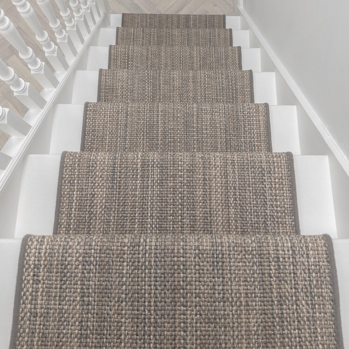 Cable Beach Taupe Stair Runner