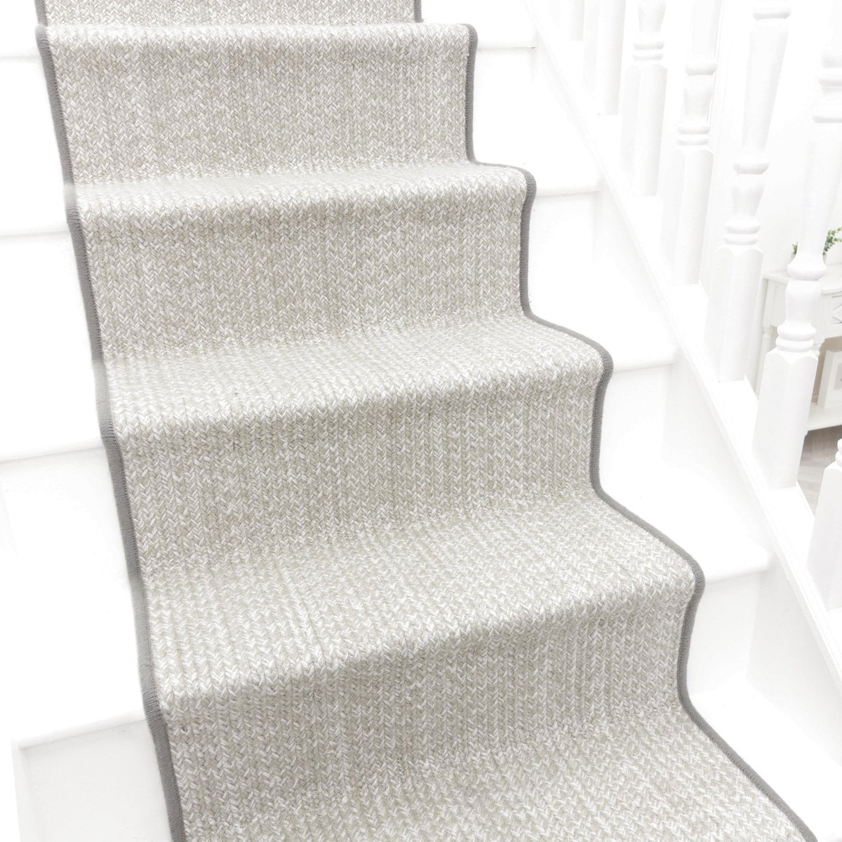 Soliman Bay Silver Stair Runner