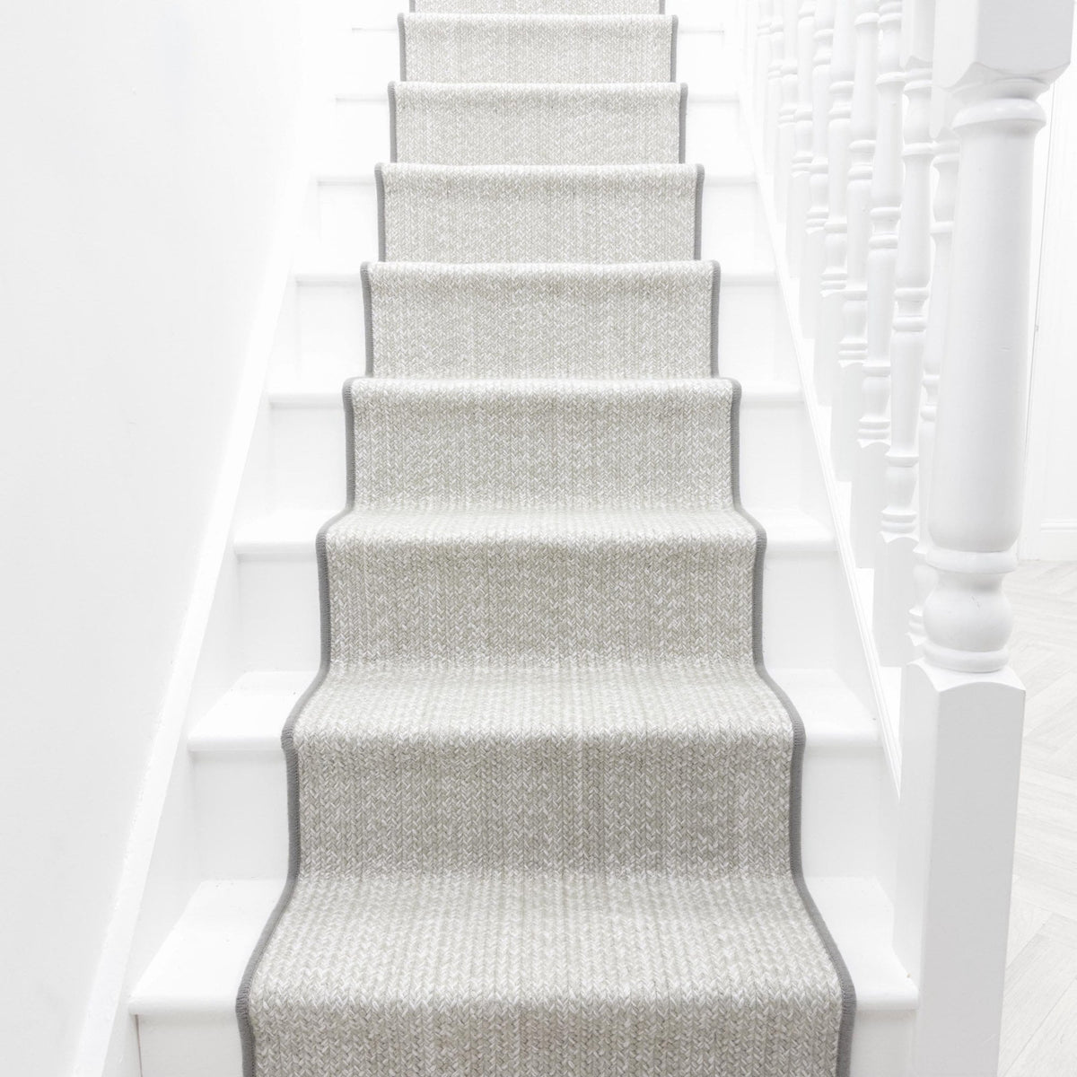 Soliman Bay Silver Stair Runner
