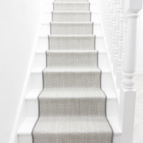 Soliman Bay Silver Stair Runner