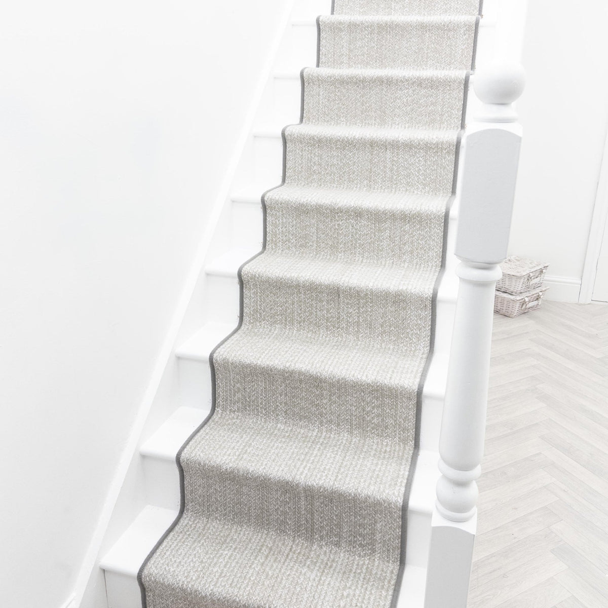 Soliman Bay Silver Stair Runner