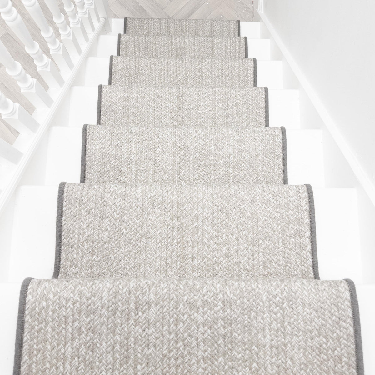 Soliman Bay Silver Stair Runner