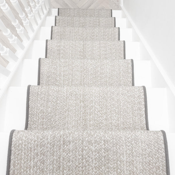 Soliman Bay Silver Stair Runner