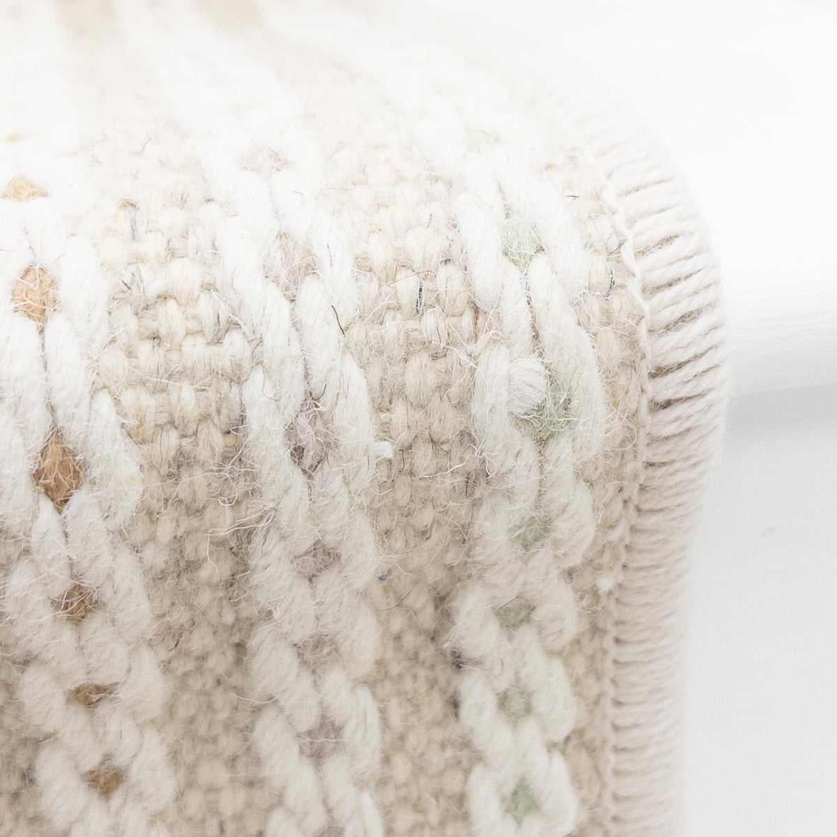 Chain Stitch Winter Wheat Stair Runner
