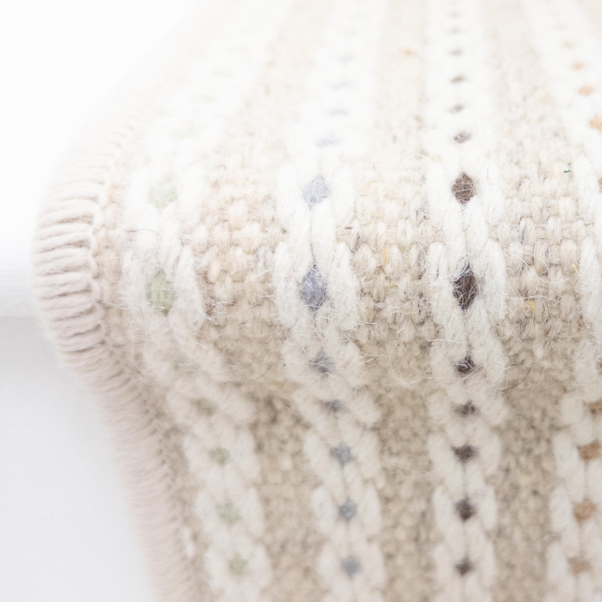 Chain Stitch Winter Wheat Stair Runner