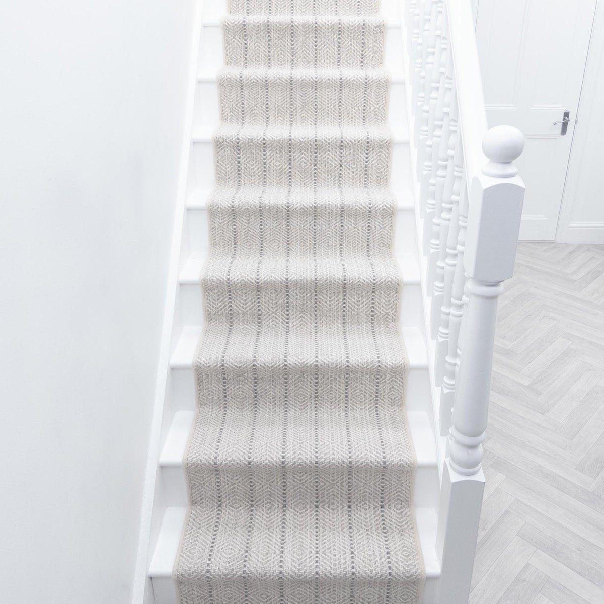 Kariba White Sand Stair Runner
