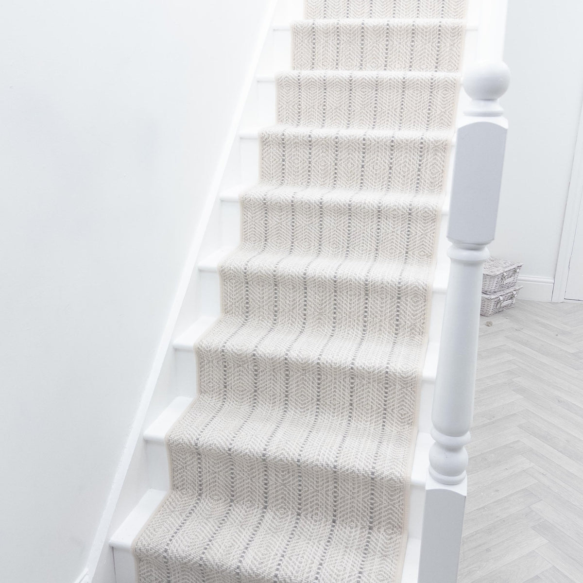 Kariba White Sand Stair Runner