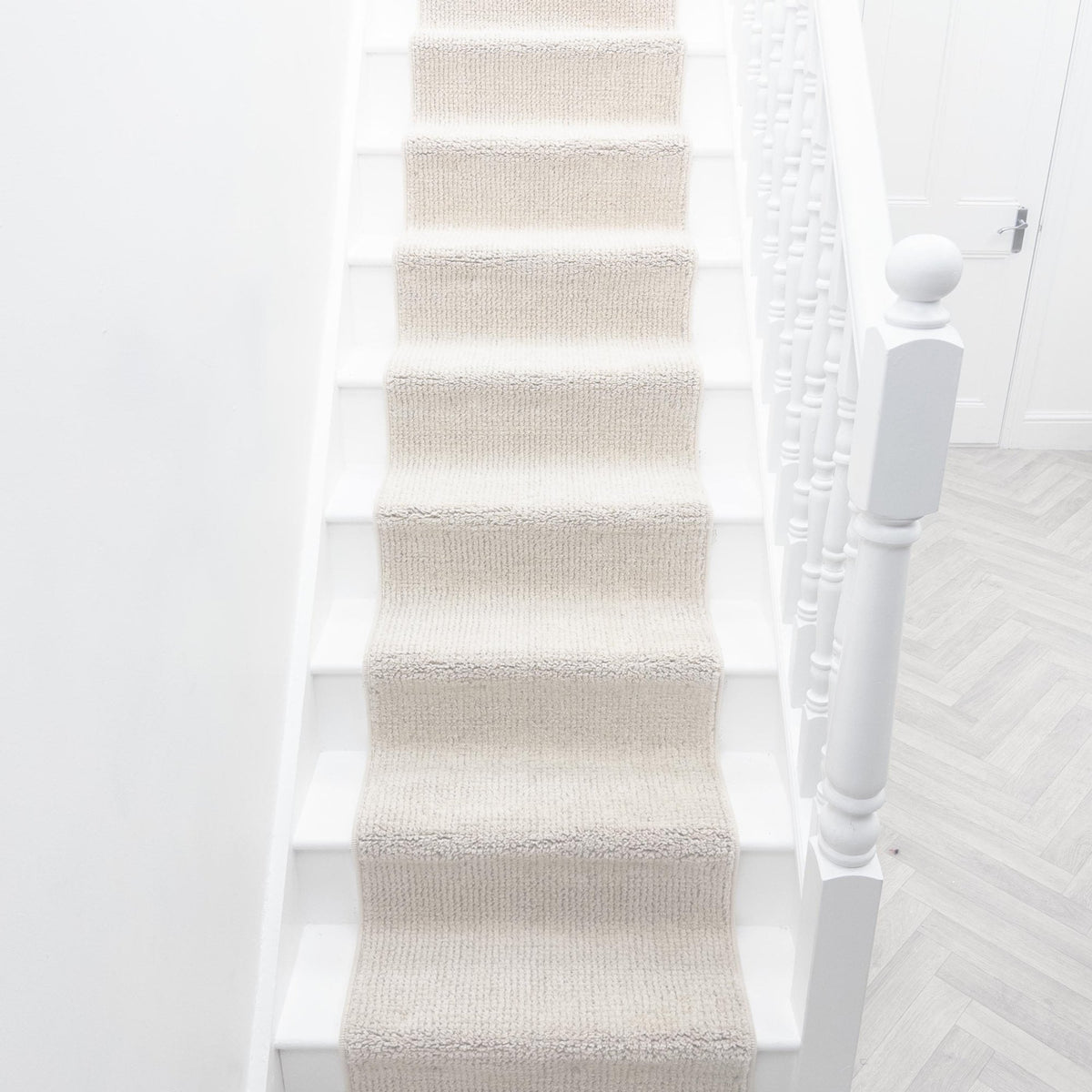 Esha Greige Stair Runner