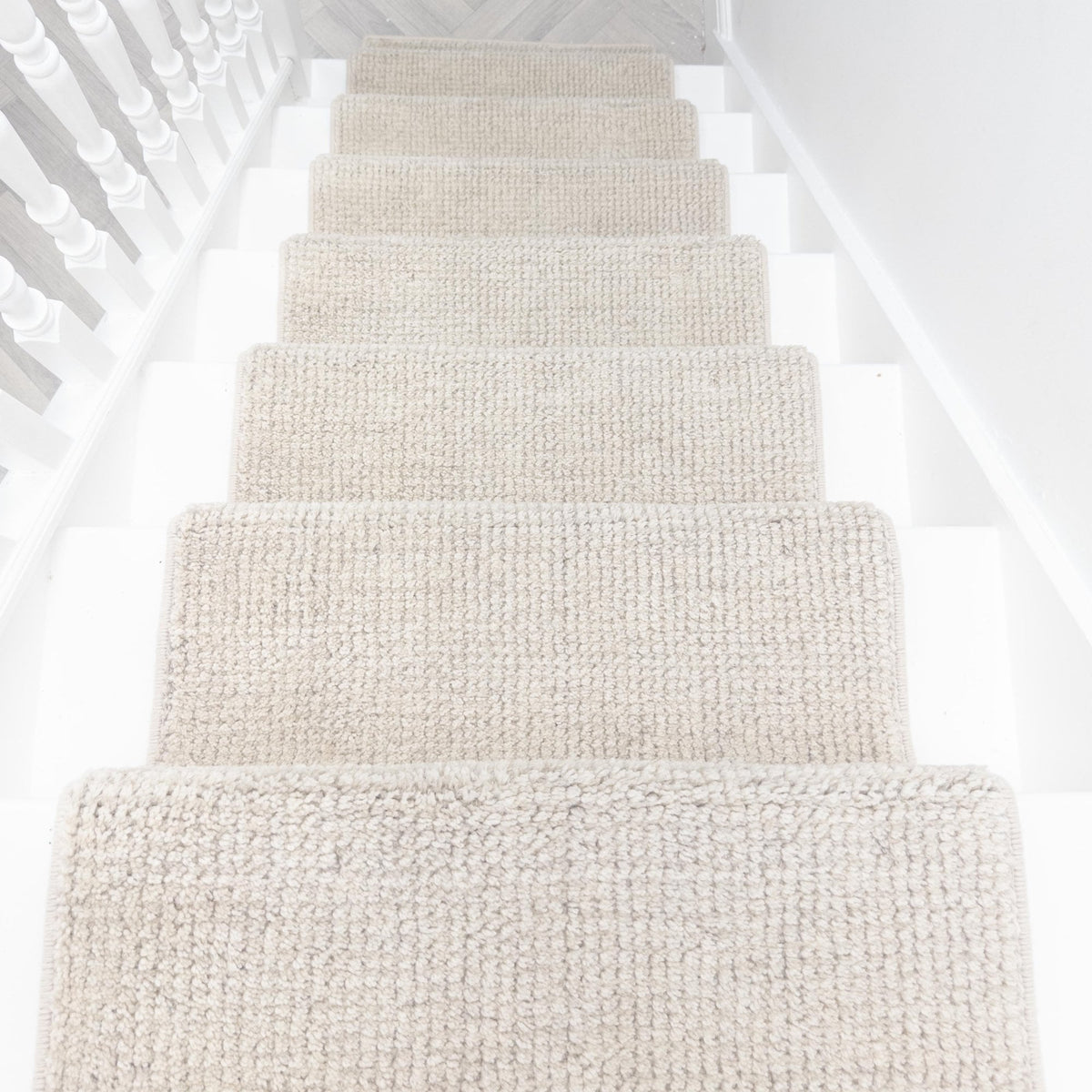 Esha Greige Stair Runner