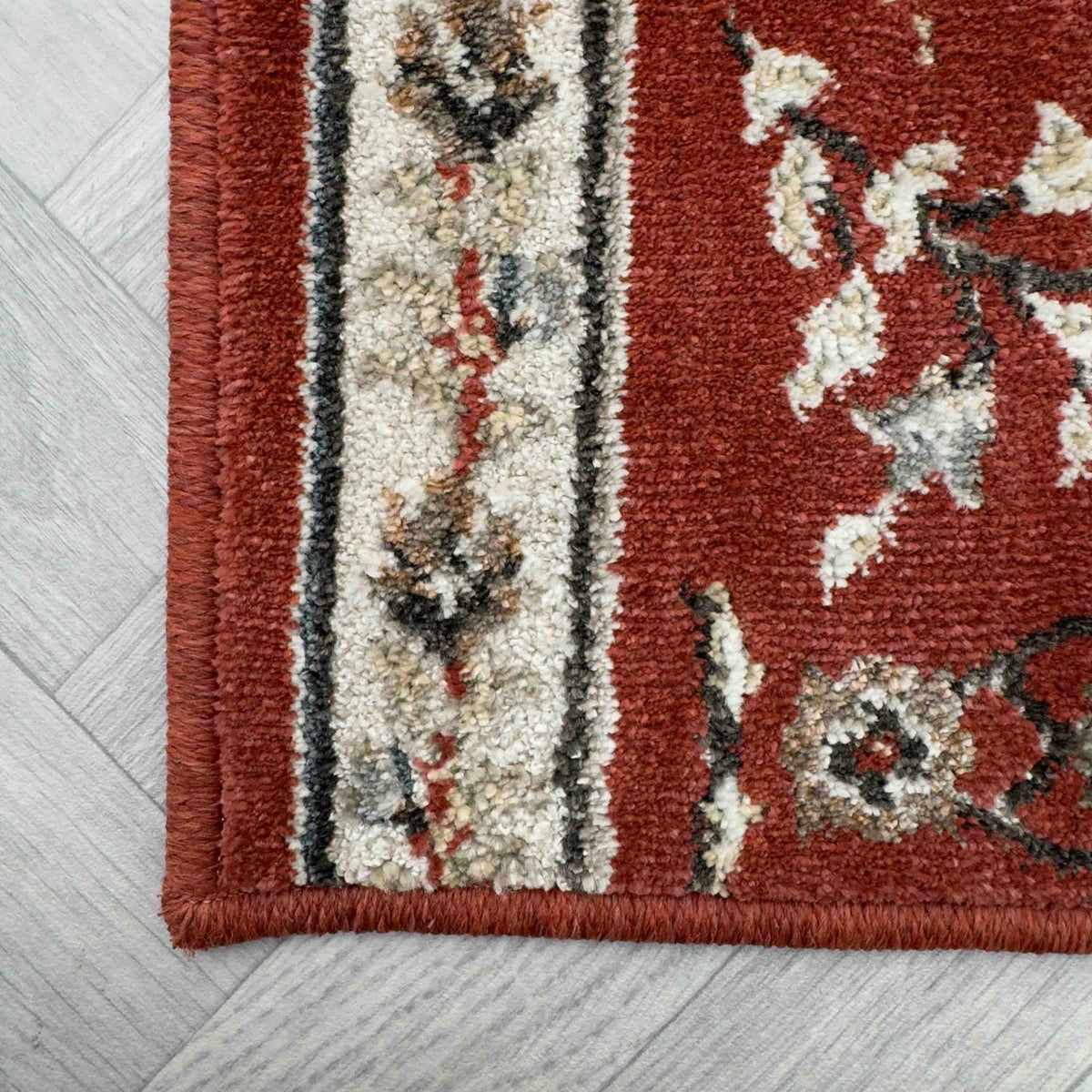 Dorothea Cinnabar/Navajo White Sample