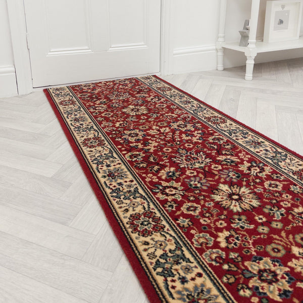 Antika Red 250600 Tapis de couloirs