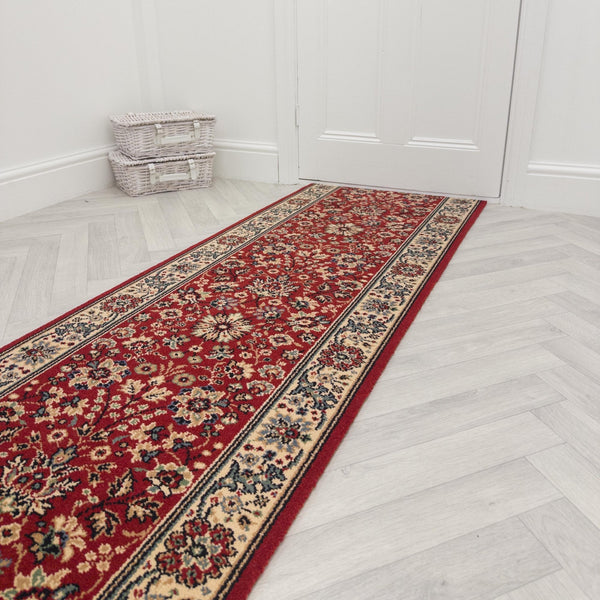 Antika Red 250600 Tapis de couloirs