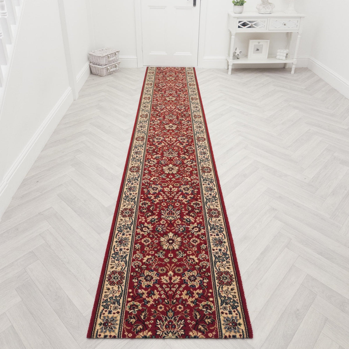 Antika Red 250600 Tapis de couloirs