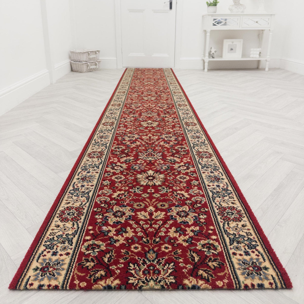 Antika Red 250600 Tapis de couloirs
