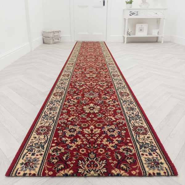 Antika Red 250600 Tapis de couloirs