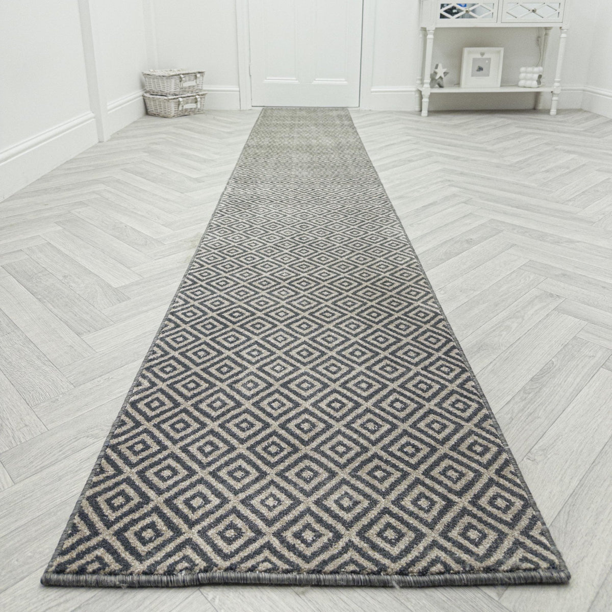 National Treasures Frosted Stone  Hall Runner