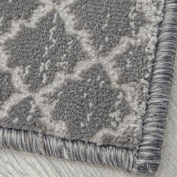 Cavendish Wilton Tile Dove Grey  Hall Runner