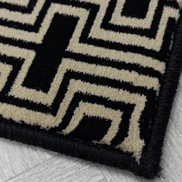 Regents Modern Black Magic  Hall Runner