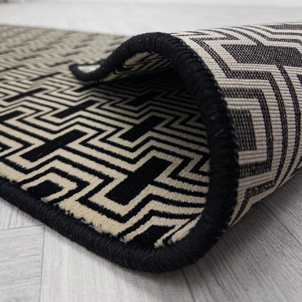 Regents Modern Black Magic  Hall Runner