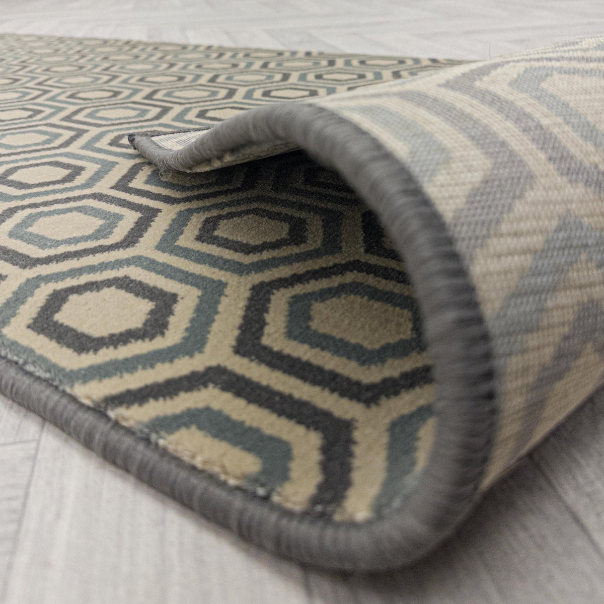 Regents Modern Blue Sky  Hall Runner