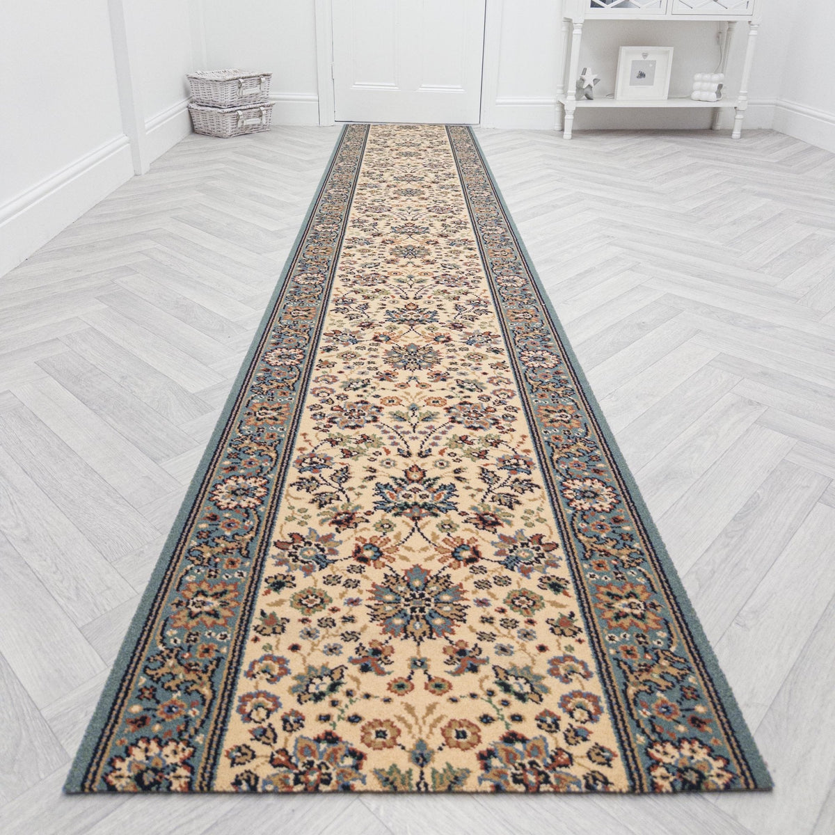 Antika Green 250608  Hall Runner