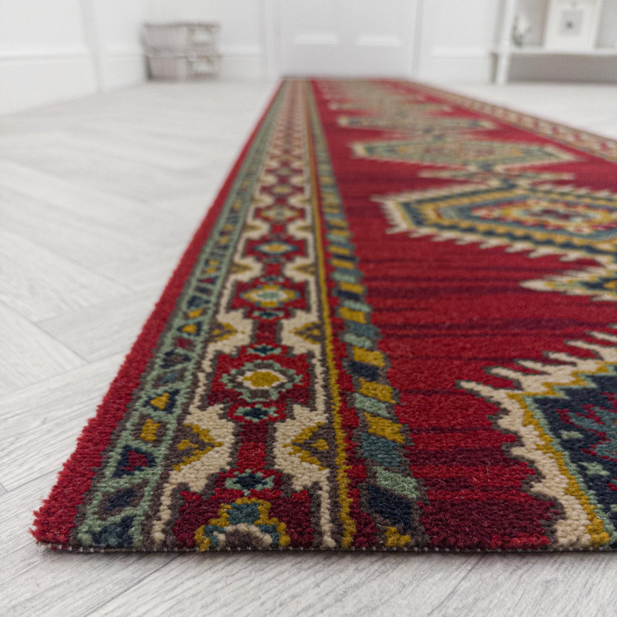 Sultan Red 210706 Hallway Carpet Runner