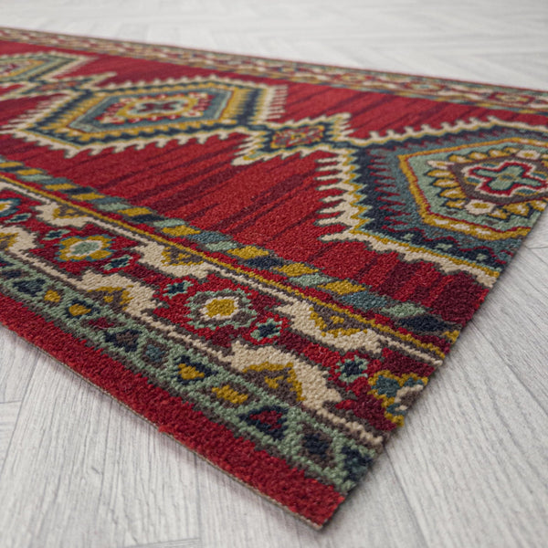 Sultan Red 210706 Hallway Carpet Runner