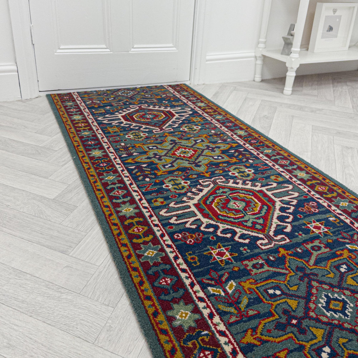 Emir Blue 210624  Hall Runner